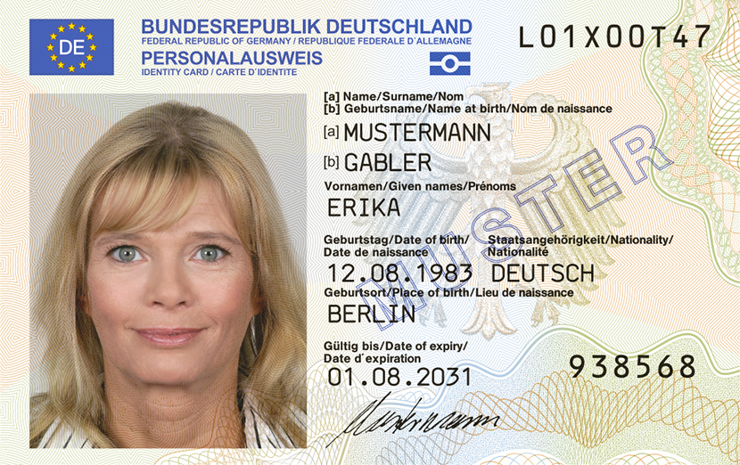 Digitales Foto für den Personalausweis / Make Photo Online