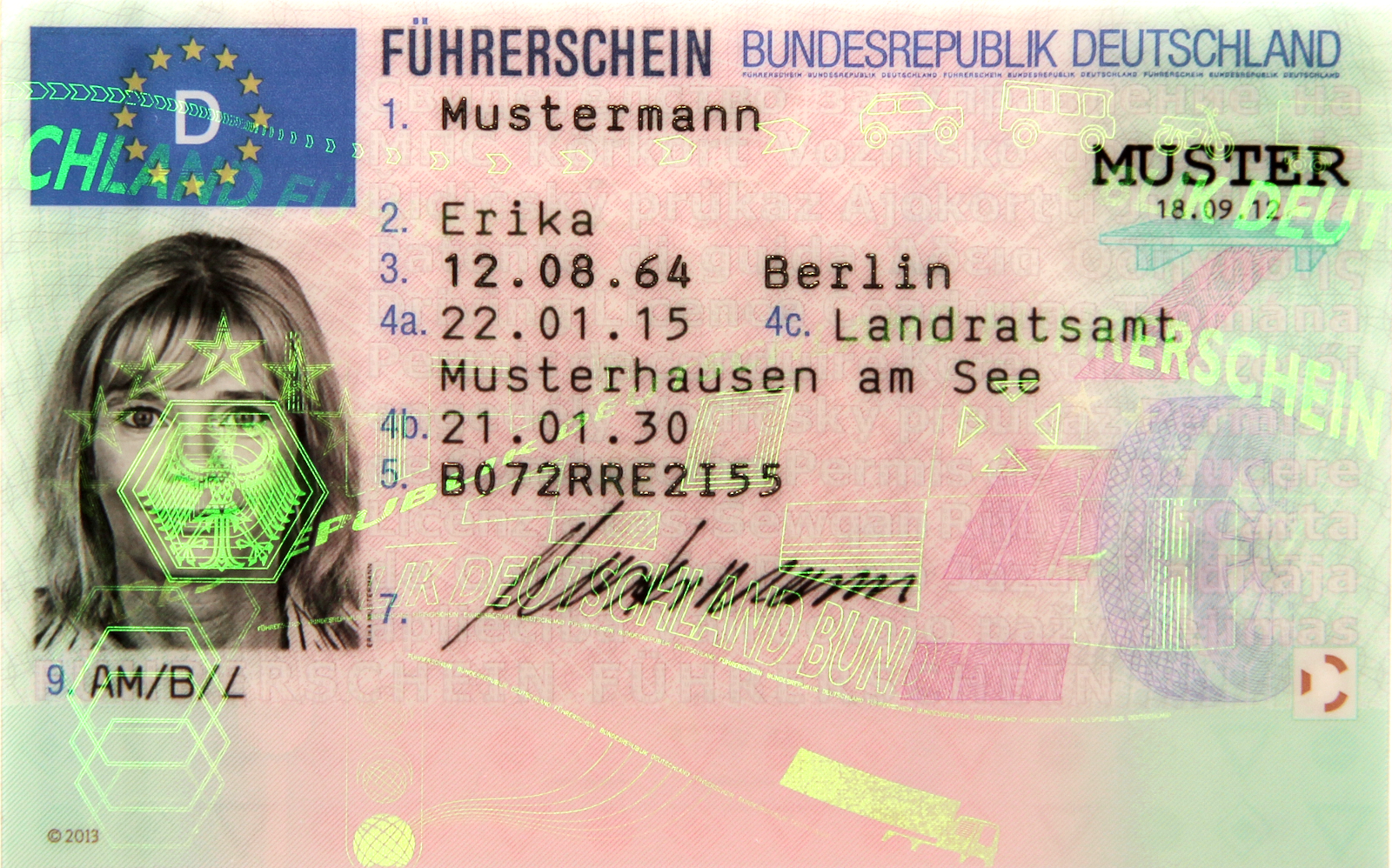Passbild für den Führerschein / Make Photo Online