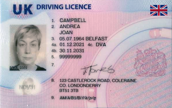 UK Driving Licence Photo / Make Photo Online