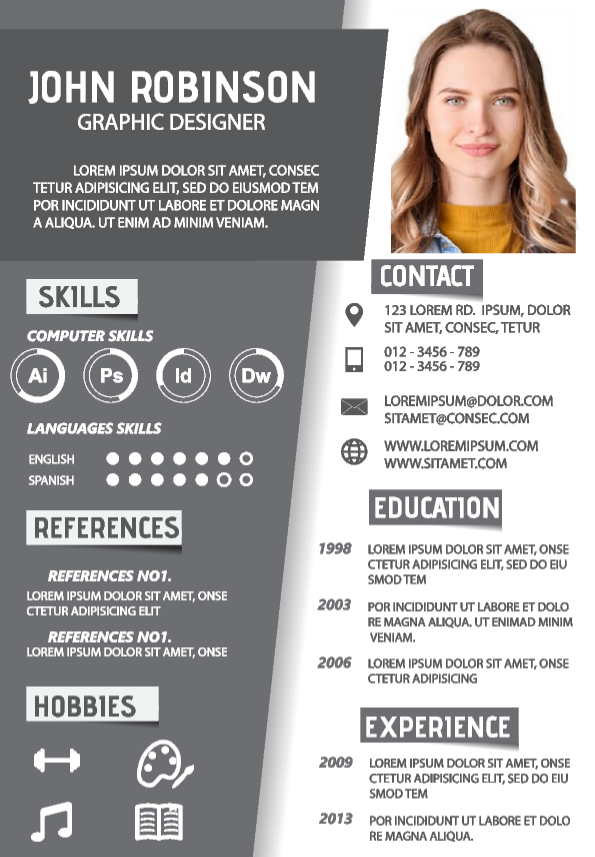 Photo CV / Make Photo Online