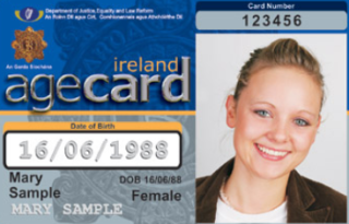Garda Age Card Photo / Make Photo Online